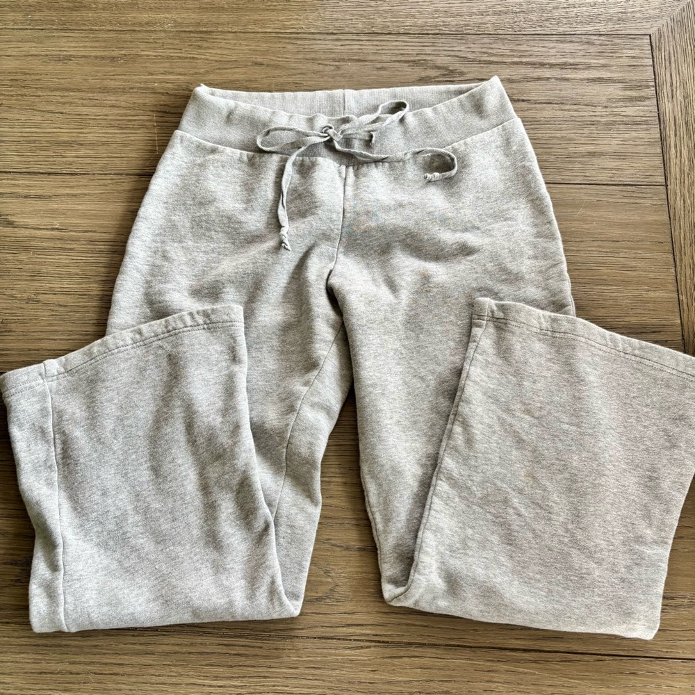 Brandy Melville Heather Gray Sweatpants - Length Professionally Shortened